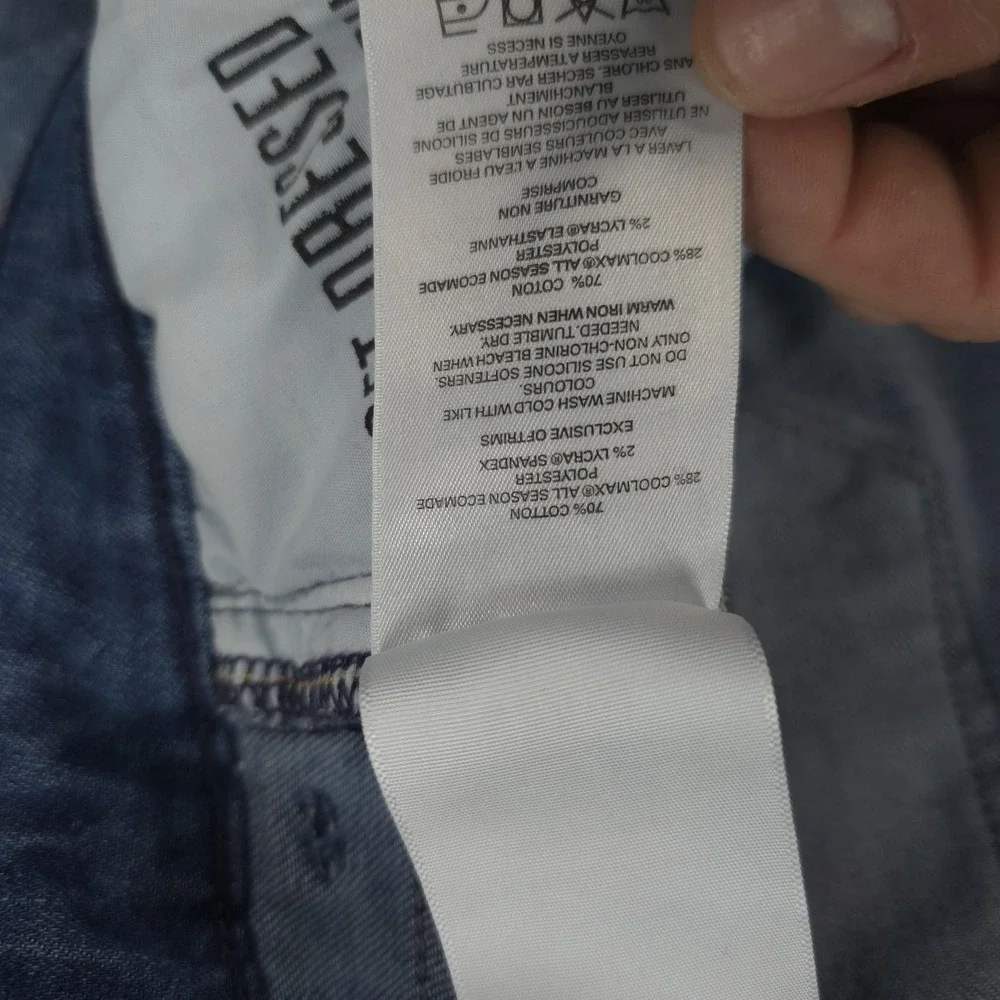 DU/ER Jeans Womens‎ 30x29 Blue Performance Denim Girlfriend Stretch Work Casual